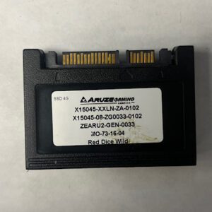 Half Slim Type SSD For Aruze Gaming America, Game Name: Red Dice Wild, GETT Part Number: HSSD-ARZ-113