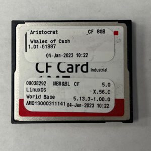 Game Software For Aristocrat Game Software, Game Name: Whales of Cash, GETT Part Number: SFT-ARI-252