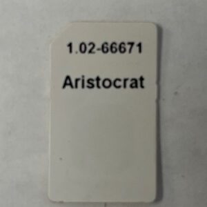 Operating Chip For Aristocrat Game Technologies, Operating Chip #: 1.02-66671 GETT Part Number: OS-ARI-188