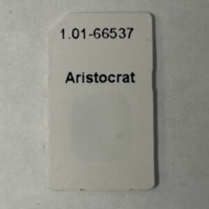 Operating Chip For Aristocrat Game Technologies, Operating Chip #: 1.01-66537, GETT Part Number: OS-ARI-190