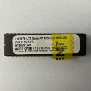 Bios Rom For Aristocrat Game Technologies, Game Name: Wild Ways, GETT Part Number: BIO-ARI-279