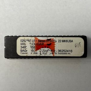 Bios Rom For Aristocrat Game Technologies, Game Name: Wild Cougar, GETT Part Number: BIO-ARI-281