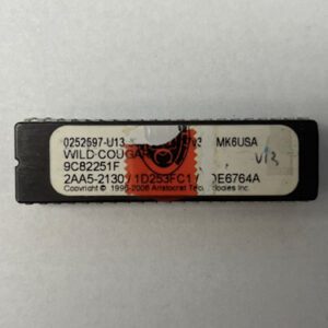 Bios Rom For Aristocrat Game Technologies, Game Name: Wild Cougar, GETT Part Number: BIO-ARI-283