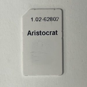 Operating Chip For Aristocrat Game Technologies, OS Numbers: 1.02-82802 GETT Part Number: OS-ARI-194