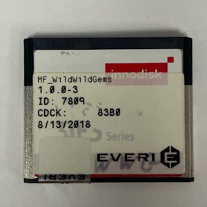 Game Software For WMS Gaming Inc., Game Name: MF_WildWildGems, GETT Part Number: SFT-EVE-137