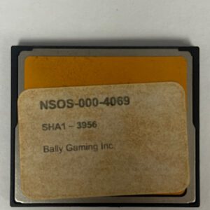 Operating System For WMS Gaming Inc., Part Numbers: NSOS-000-4069, GETT Part Number: OS-WMS-176