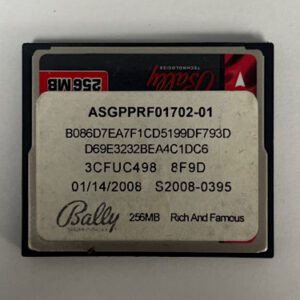 Game Software For Bally Gaming, Game Name: Rich And Famous, GETT Part Number: SFT-BLY-373