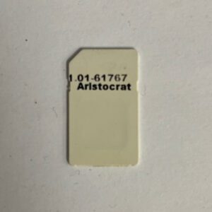 Operating System For Aristocrat, Part Number: 1.01-61767, GETT Part Number: OS-ARI-195