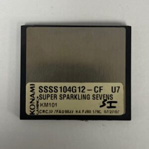 Game Software For Konami Games, Game Name: Super Sparkling Sevens, GETT Part Number: SFT-KON-333