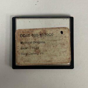 Game Software For WMS Gaming Inc., Game Name: Mystical Dragons, GETT Part Number: SFT-WMS-160