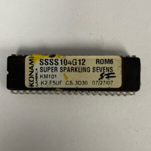 Bios Rom For Konami Games, Game Name: Super Sparkling Sevens, GETT Part Number: BIO-KON-306