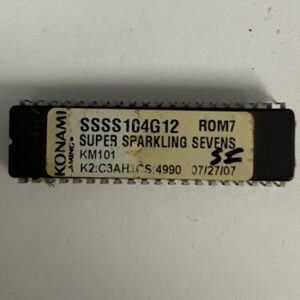 Bios Rom For Konami Games, Game Name: Super Sparkling Sevens, GETT Part Number: BIO-KON-307