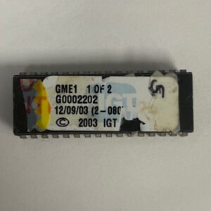 Bios Rom For IGT, Part Numbers: GME1, G0002202, 1 OF 2, GETT Part Number: BIO-IGT-492