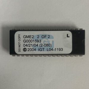Bios Rom For IGT, Part Numbers: GME2, G0001593, 2 OF 2, GETT Part Number: BIO-IGT-501