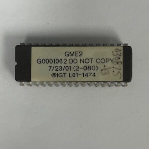 Bios Rom For IGT, Part Number: GME2, G0001062, L01-1474, 2 OF 2, GETT Part Number: BIO-IGT-507