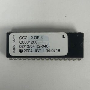 Bios Rom For IGT, Part Number: CG2, L04-0718, C0001200, 2 OF 4, GETT Part Number: BIO-IGT-515