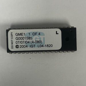 Bios Rom For IGT, Part Numbers: GME1, L04-1820, G0001585, 1 OF 4, GETT Part Number: BIO-IGT-518