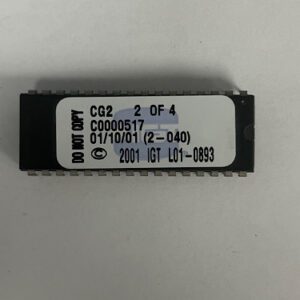 Bios Rom For IGT, Part Numbers: CG2, C0000517, L01-0893, 2 OF 4, GETT Part Number: BIO-IGT-523