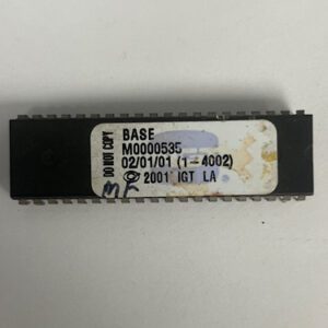 Base Bios Rom For IGT, Part Numbers: M0000535, GETT Part Number: BIO-IGT-536