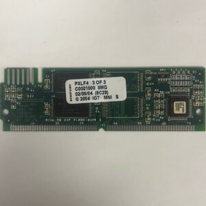 Sound SIMM Card For IGT, Part Numbers: PXLF 4, C0001000, (8C29), 3 OF 3, GETT Part Number: SSC-IGT-158