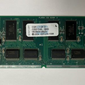 Core Game File For IGT, Part Numbers: CGF, C0001338, (8923), 1 OF 2, GETT Part Number: CGF-IGT-118