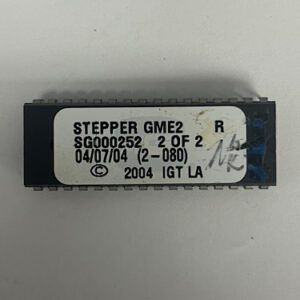 Bios Rom For IGT, Part Numbers: GME1, G0000252, 2 OF 2, GETT Part Number: BIO-IGT-548