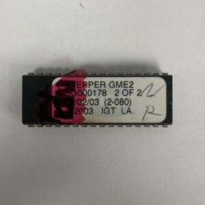 Stepper GME2 Bios Rom For IGT, Part Number: SG000178, 2 OF 2, GETT Part Number: BIO-IGT-581