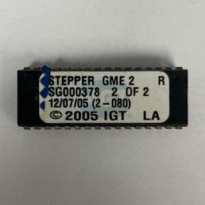 Stepper GME2 Bios Rom For IGT, Part Number: SG000378, 2 OF 2, GETT Part Number: BIO-IGT-583