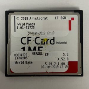 Game Software For Aristocrat, Game Name: Wild Panda, Part Numbers: 1.01-61725, GETT Part Number: SFT-ARI-258