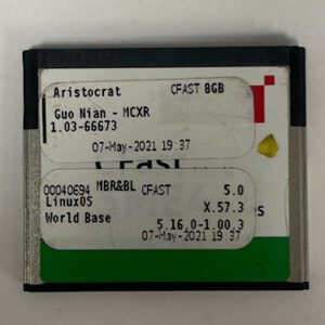 Game Software For Aristocrat, Game Name: Guo Nian - MCXR, 1.03-66673, GETT Part Number: SFT-ARI-261