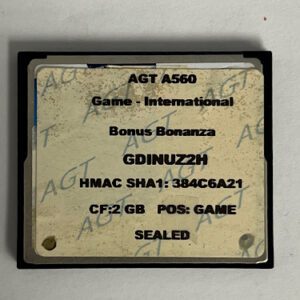 Game Software For Ainsworth, Game Name: Bonus Bonanza, GETT Part Number: SFT-AIN-143