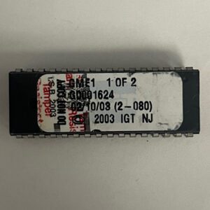 GME1 Bios Rom For IGT, Part Numbers; G0001624, 1 OF 2, GETT Part Number: BIO-IGT-598