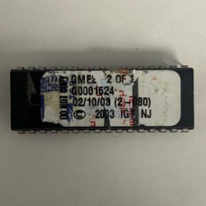 GME2 Bios Rom For IGT, Part Numbers; G0001624, 2 OF 2, GETT Part Number: BIO-IGT-599