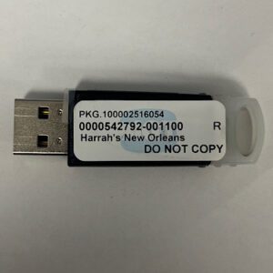 Dongle For IGT, Harrah's New Orleans, Part Numbers: PKG 100002516054, GETT Part Number: DNG-IGT-229