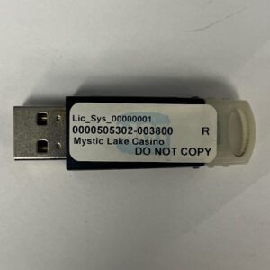 Dongle For IGT, Mystic Lake Casino, Part Numbers: Lic_Sys_00000001, GETT Part Number: DNG-IGT-233