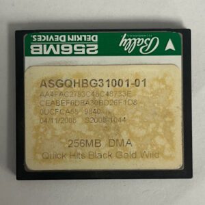 Game Software For Bally Technologies, Game Name: Quick Hits Black Gold Wild, GETT Part Number: SFT-BLY-376