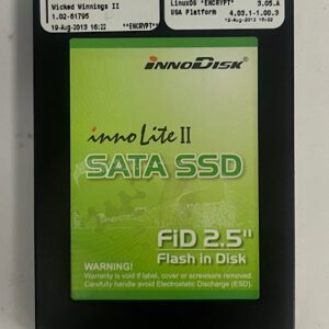 Solid State Drive For Aristocrat Technologies, Game Name: Wicked Winnings II, GETT Part Number: SSD-Ari-107