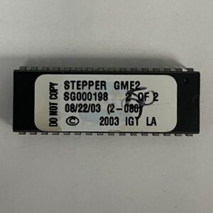 Stepper GME2 Bios Rom For IGT, Part Numbers: SG000198, GETT Part Number: Bio-IGT-610