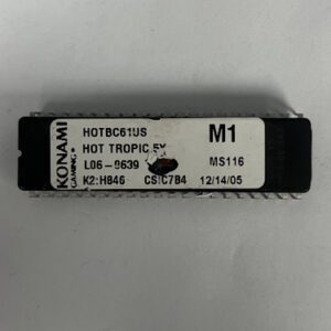 Game Software For Konami Games, Game Name: Hot Tropic 5x, Part Numbers: K2: H846, CS: C7B4, M1, GETT Part Number: Bio-Kon-317
