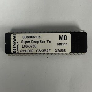 Bios Rom For Konami Games, Game Name: Super Deep Sea 7's, Part Numbers: K2: H08P, CS: 3BAF, M0, GETT Part Number: Bio-Kon-320