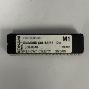 Bios Rom For Konami Games, Game Name: Diamond Solitaire - DlX, Part Numbers: K2: HCA7, CS: E71C, M1, GETT Part Number: Bio-Kon-329