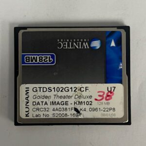 Game Software For Konami Games, Game Name: Golden Theater Deluxe, Part Numbers: CRC32: 4A0381F, K4: 0961-22P8, GETT Part Number: SFT-Kon-336