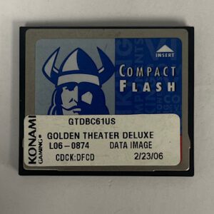 Game Software For Konami Games, Game Name: Golden Theater Deluxe, Part Numbers: CDCK: DFCD, GETT Part Number: SFT-Kon-339