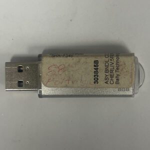 Dongle For Bally Technologies, Part Numbers: BAL_260194A, SHA: 7EF0, BAL_260195A, SHA: D709, BAL_260196B, SHA: A946, 303845B, ASY.BNDL.CL3/ENG, CHERLIV.5R30L400C, GETT Part Number: DNG-BLY-118