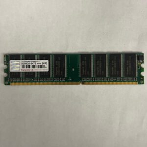 1G DDR400 DIMM CL3 Ram For Transcend, Part Number: B6U808, GETT Part Number: RAM125