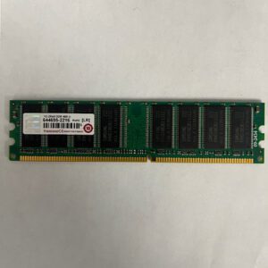 1G 2Rx8 DDR 400 U, [LR], Transcend Brand Ram, GETT Part Number: RAM117