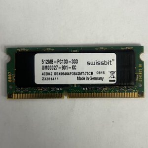 512MB - PC133 - 333 RAM For Swissbit, GETT Part Number: RAM129