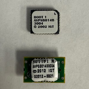 Boot Bios Rom For IGT, 2 Parts, Part Numbers: AVPSB014B3004, GETT Part Number: Bio-Igt-632