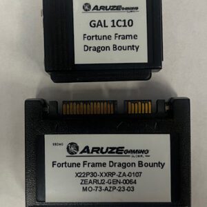 Half Slim Type SSD For Aruze Gaming, Game Name: Fortune Frame Dragon Bounty, 2 Parts, GETT Part Number: HSSD-ARZ-116