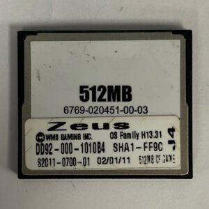 Game Software for WMS BBI, Super Easy Money, GETT Part Number: SFT-WMS-355